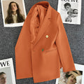Women's Tailored Double-Button Blazer