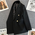 Women's Tailored Double-Button Blazer