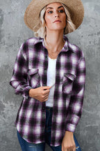 Women's Check Flannel Overshirt