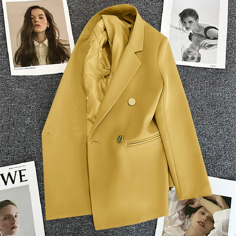 Women's Tailored Double-Button Blazer