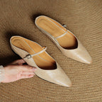 Women's Pointed Toe Mule Flats