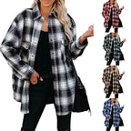 Women's Check Flannel Overshirt