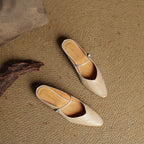 Women's Pointed Toe Mule Flats