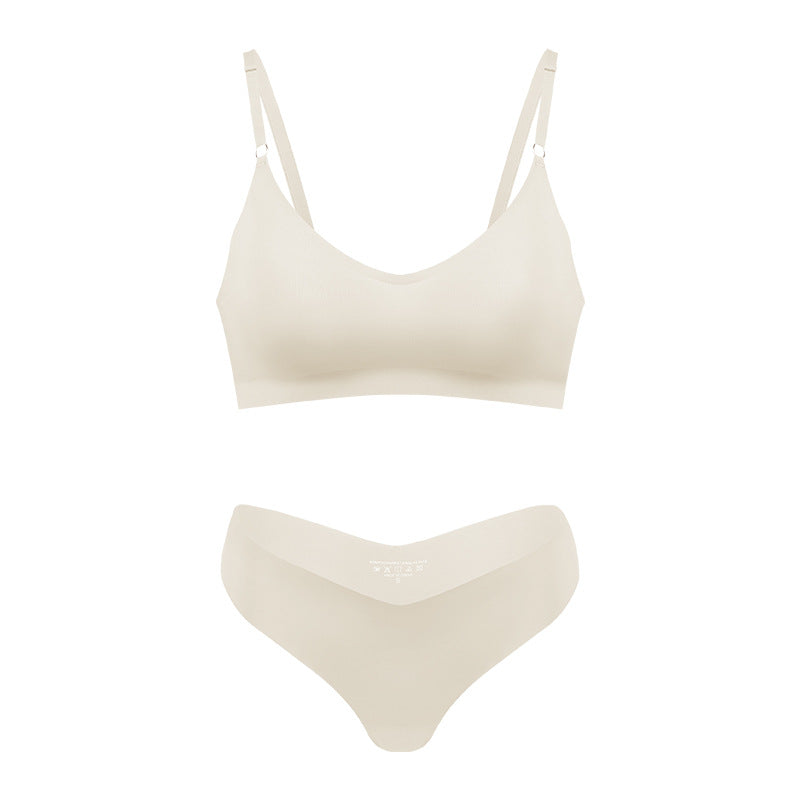 Women's Wireless V-Neck Seamless Bralette