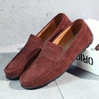 Men's Refined Suede Penny Loafers