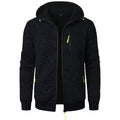 Men's Patterned Zip Hoodie