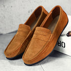 Men's Refined Suede Penny Loafers
