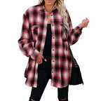 Women's Check Flannel Overshirt