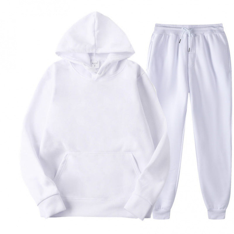 Men's Pullover Relaxed Tracksuit Set