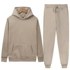 Men's Pullover Relaxed Tracksuit Set