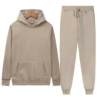 Men's Pullover Relaxed Tracksuit Set