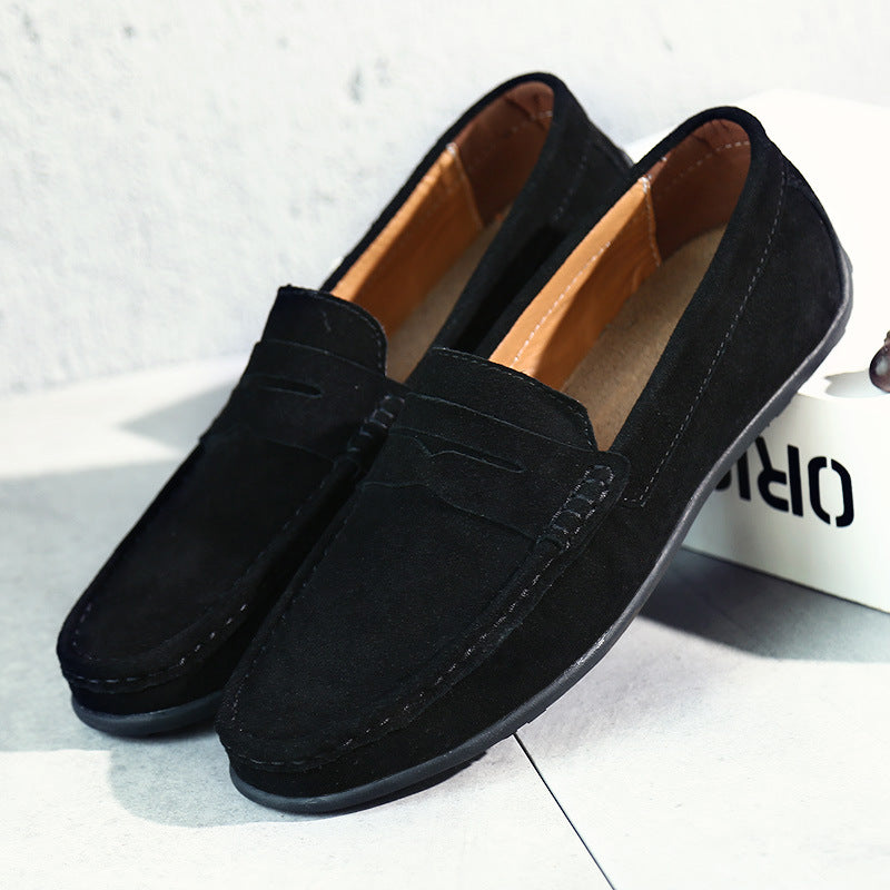 Men's Refined Suede Penny Loafers
