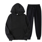 Men's Pullover Relaxed Tracksuit Set