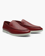 Men's Pebbled Leather Loafers