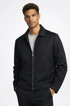 Men's Classic Collar Zip Jacket
