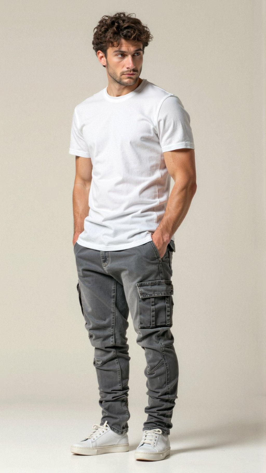 Men's Tapered Streetwear Jeans