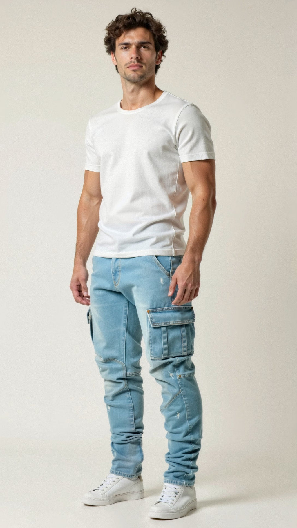 Men's Tapered Streetwear Jeans