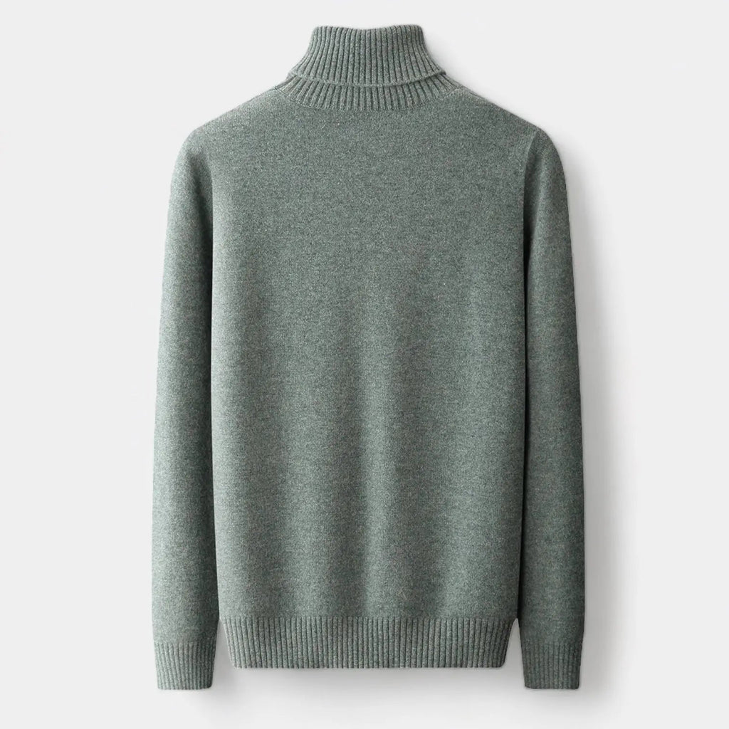 Men's Winter Merino Roll Neck Jumper