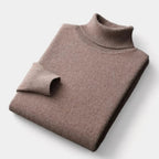 Men's Winter Merino Roll Neck Jumper