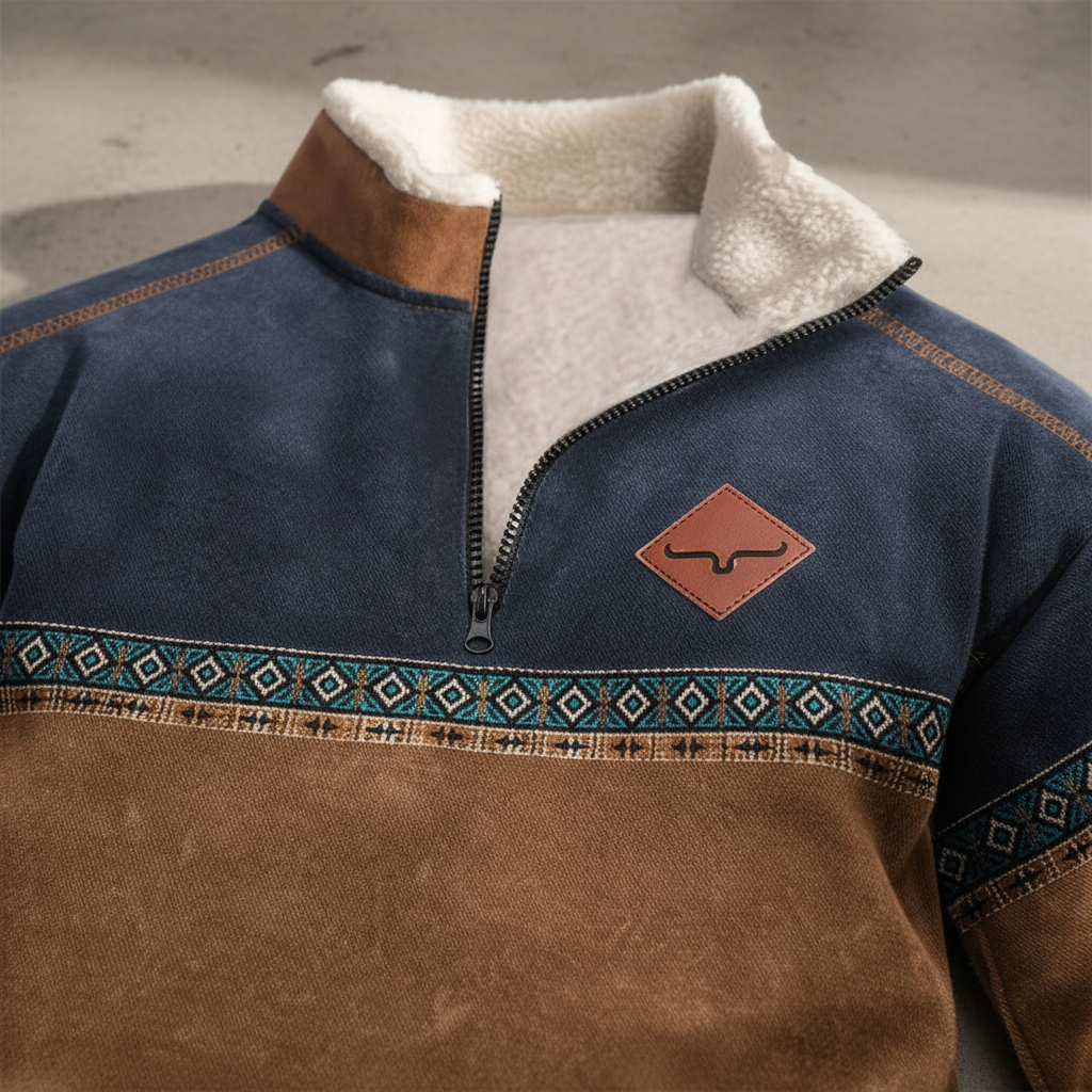 Men's Fleece Quarter Zip Jumper