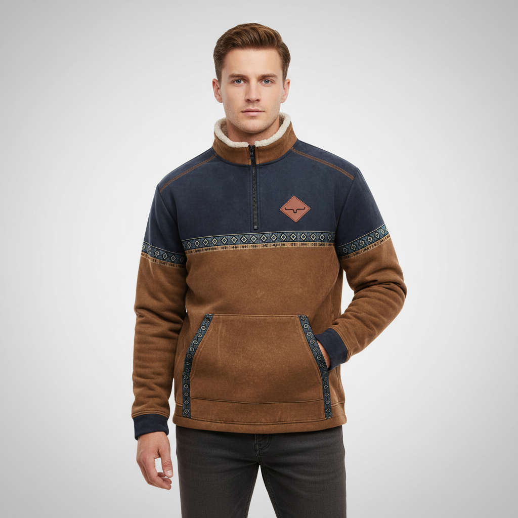 Men's Fleece Quarter Zip Jumper