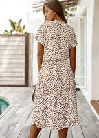 Women's Printed Midi Summer Dress