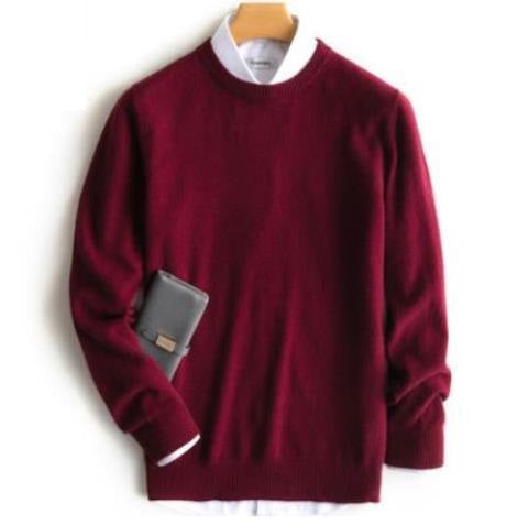 Men's Refined Crew Neck Pullover