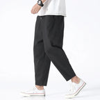 Men's Cropped Summer Trousers