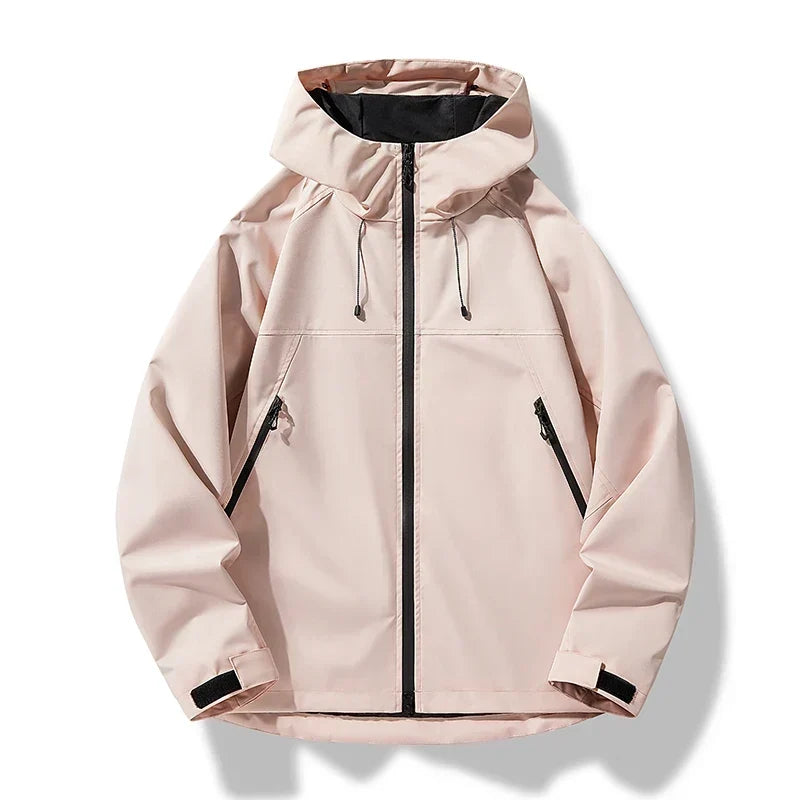 Men's Waterproof Hooded Shell Jacket