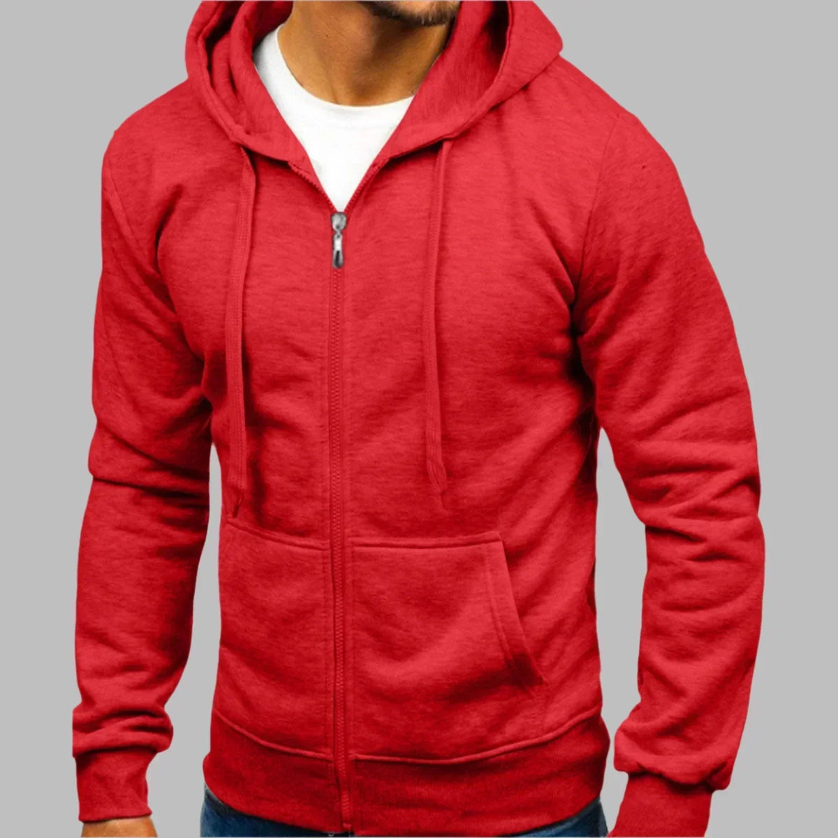 Men's Zip Up Hoodie