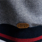 Men's Ribbed Stand Collar Cardigan