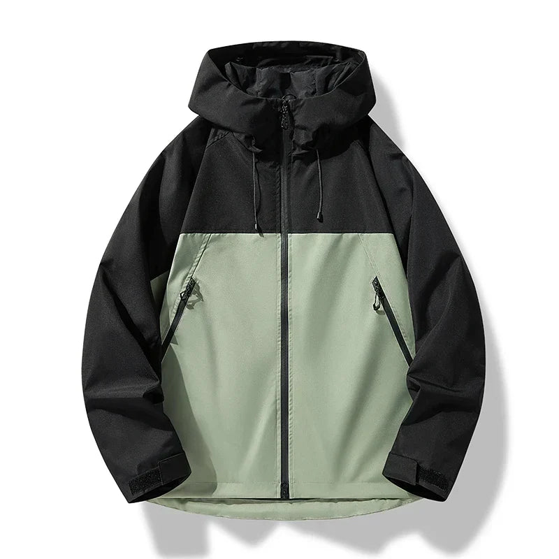 Men's Waterproof Hooded Shell Jacket
