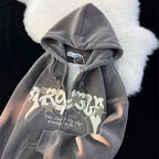Men's Embroidered Streetwear Hoodie
