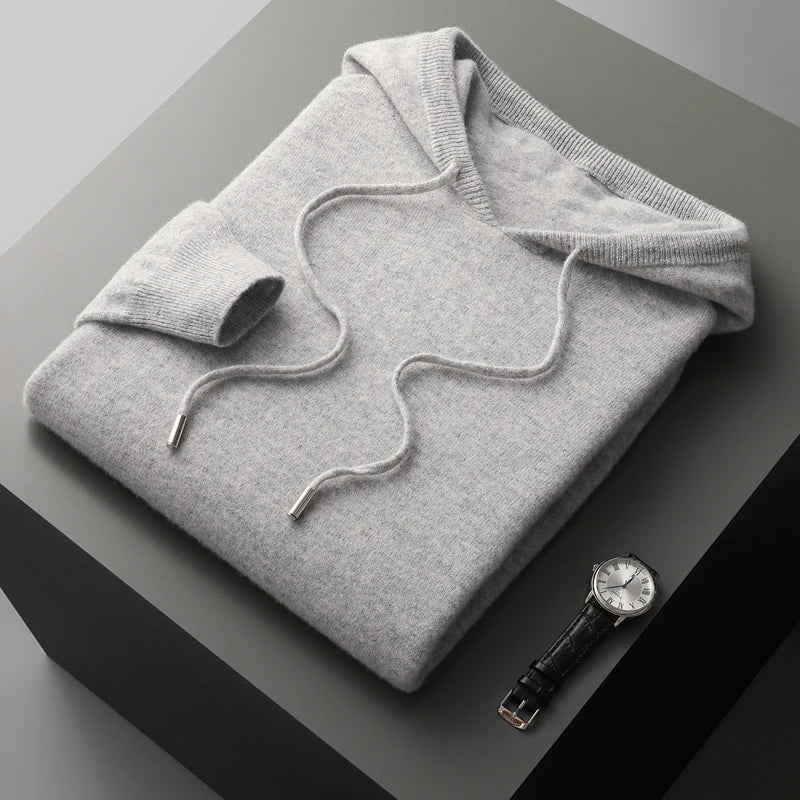 Men's Relaxed Drawstring Hoodie