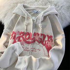 Men's Embroidered Streetwear Hoodie