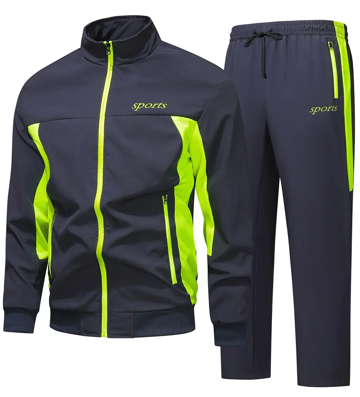 Men's Two Piece Zip Tracksuit