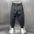 Men's Pleated Tapered Trousers