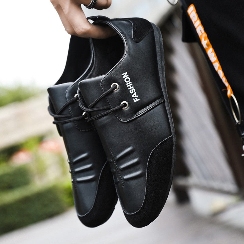 Men's Streamlined Low-Top Trainers