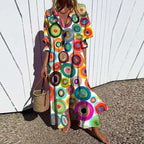 Women's Floral Boho Maxi Dress