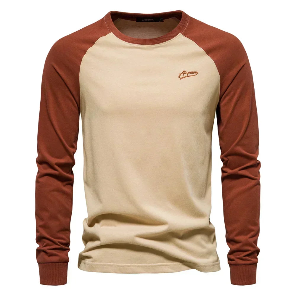 Men's Raglan Crew Neck Shirt