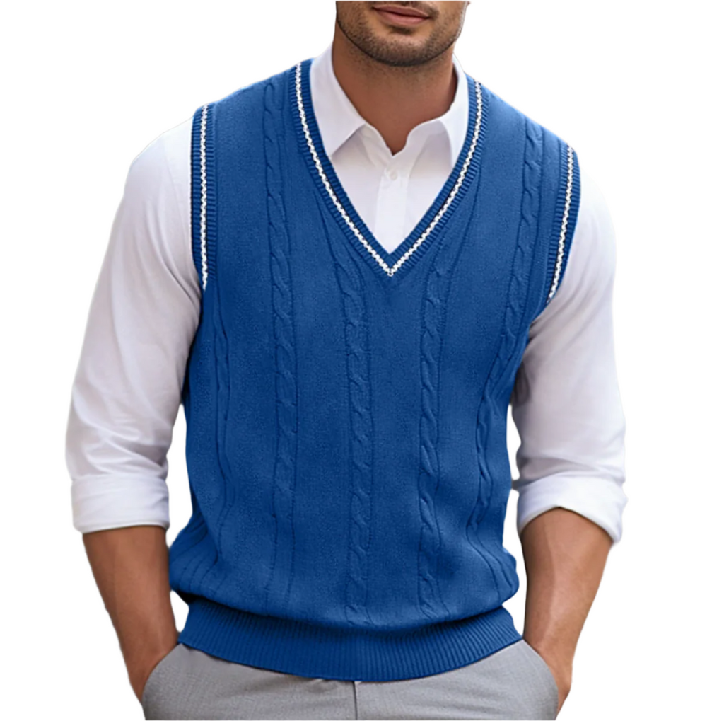 Men's Lightweight V-Neck Gilet