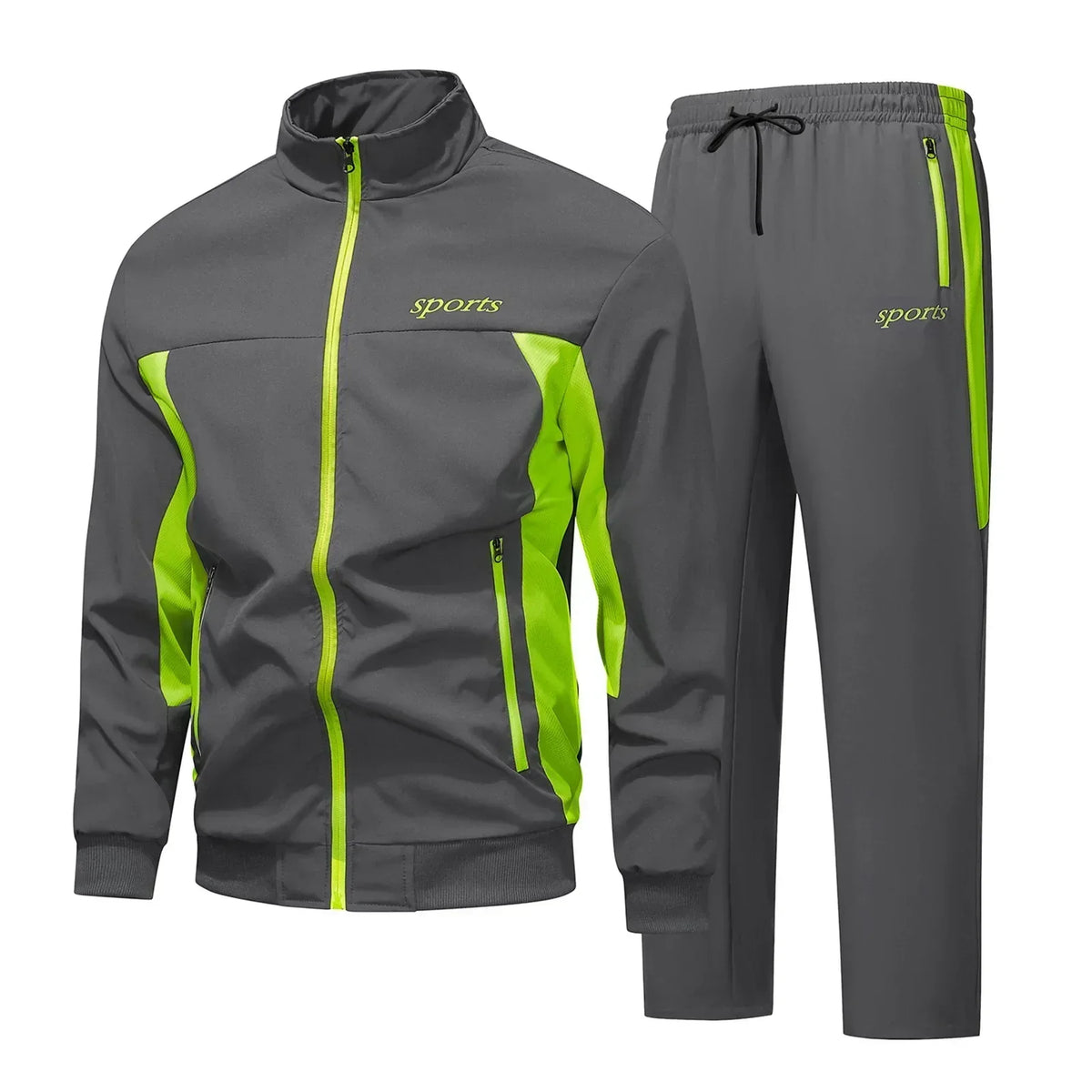 Men's Two Piece Zip Tracksuit