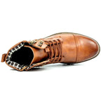 Men's Buckle Lace Rugged Boots