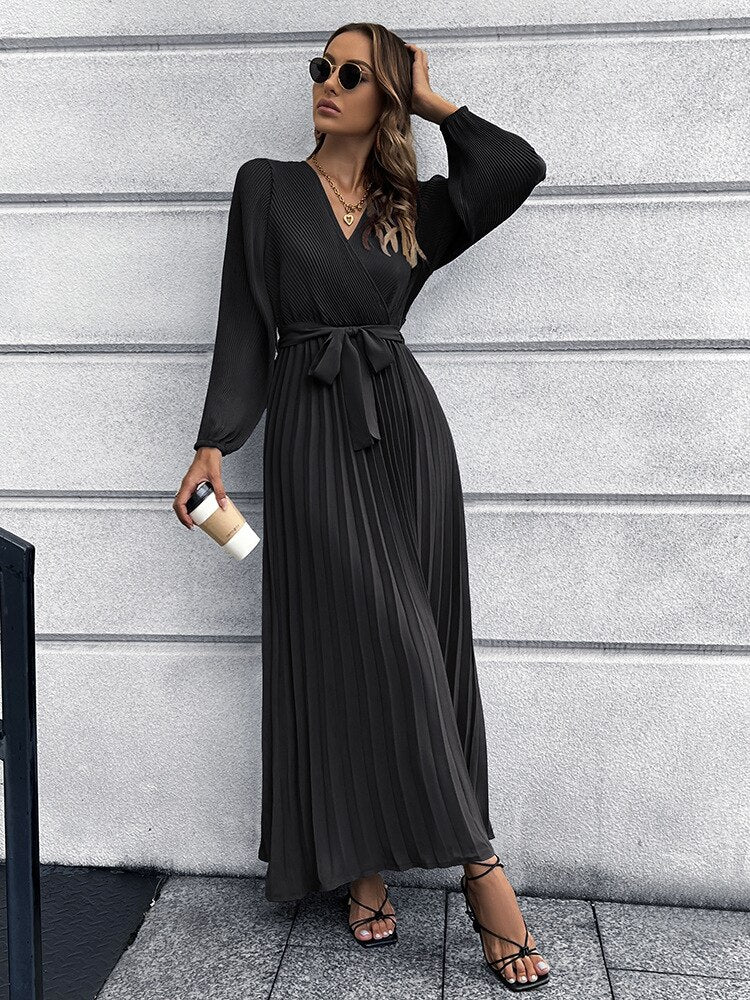 Women's Wrap Maxi Dress