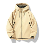 Men's Waterproof Hooded Shell Jacket