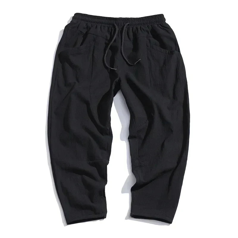 Men's Cropped Summer Trousers
