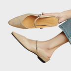 Women's Pointed Toe Mule Flats