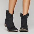 Women's Retro Western Ankle Boots