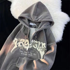 Men's Embroidered Streetwear Hoodie