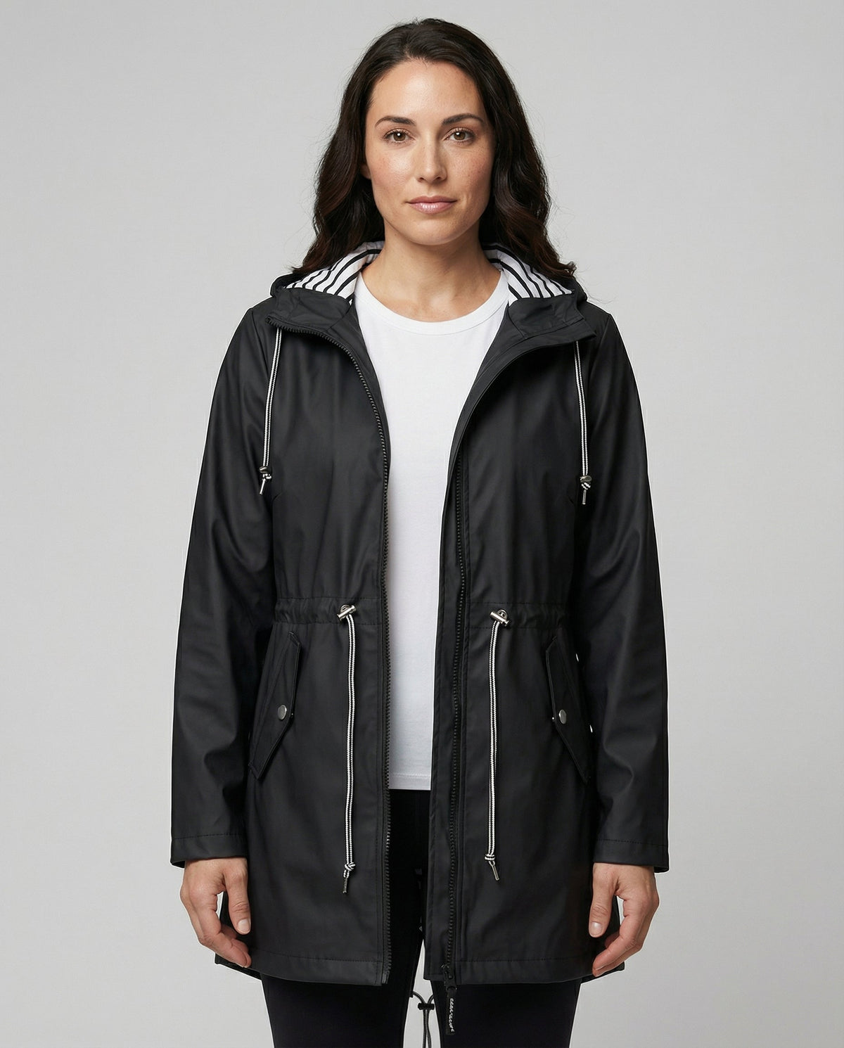 Women's Adjustable Hooded Parka